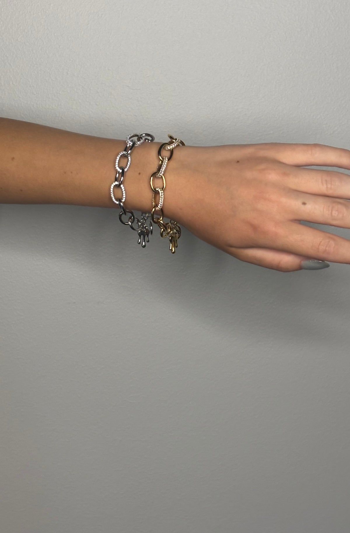 Palma Chunky Bracelet på håndled