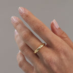Bornholm Simple Ring, Goldplated