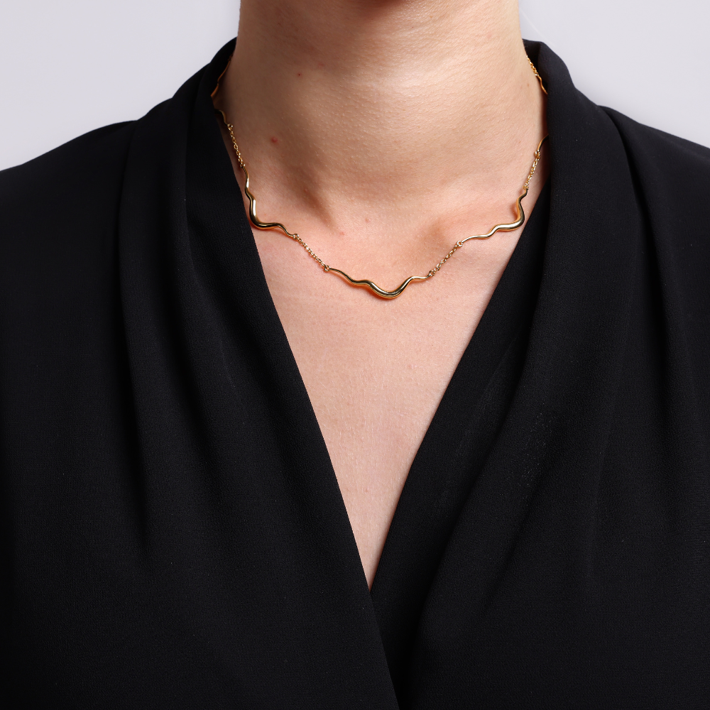 Ripple Necklace fra ATHALOU