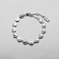 Bornholm Lenk Bracelet i sølvfarve