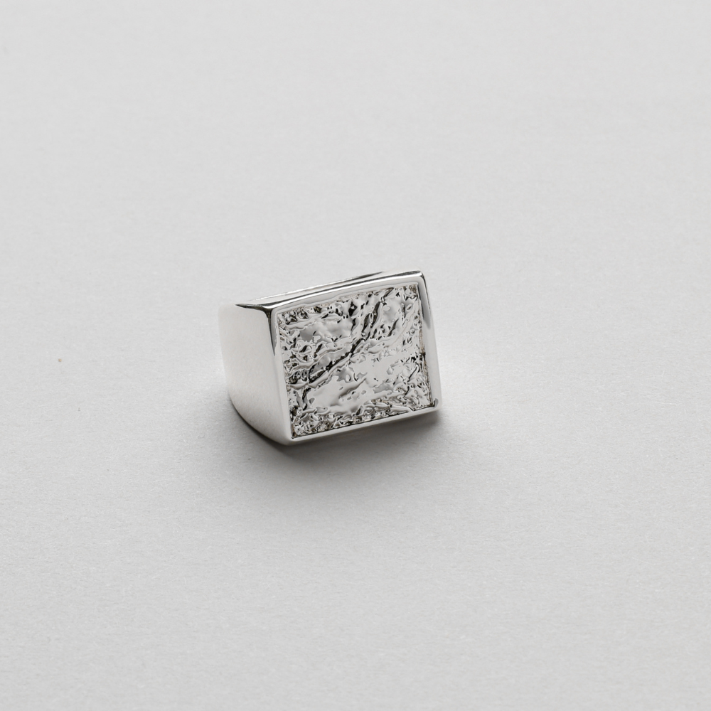 Bornholm Signature Ring i sølvfarve
