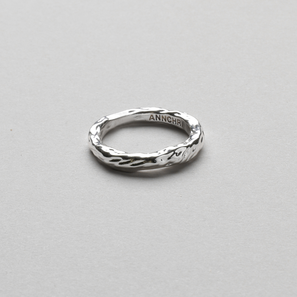 Bornholm Simple Ring i sølvfarve